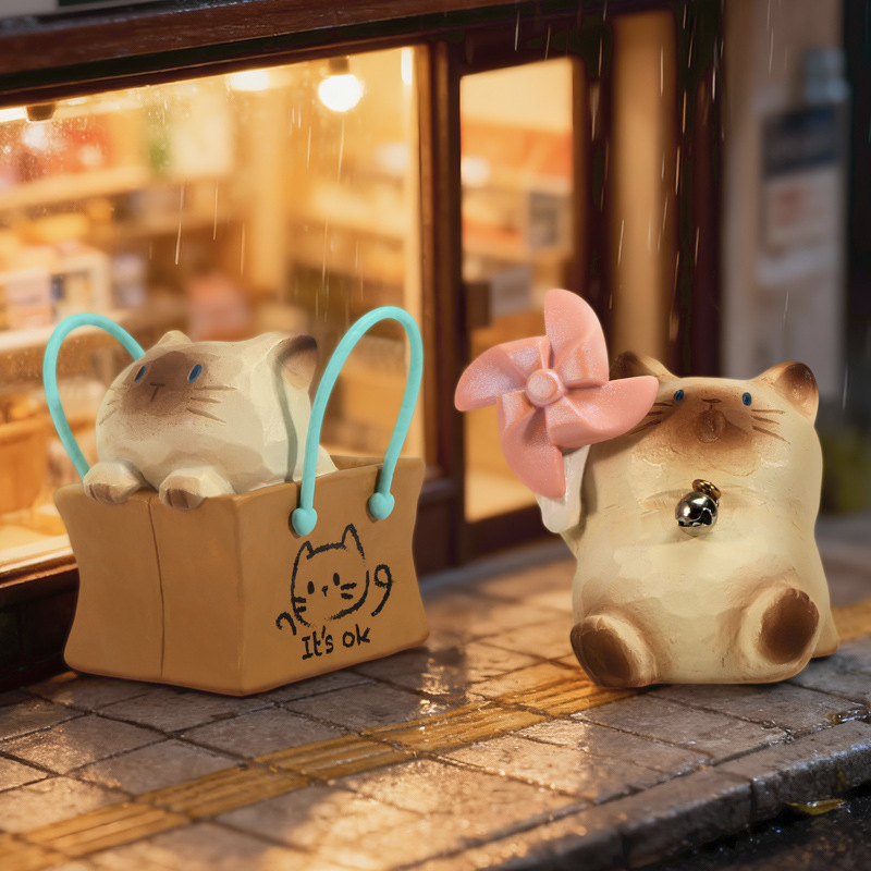 Figura de gato de dibujos anim - Home Security Box reseña y precio