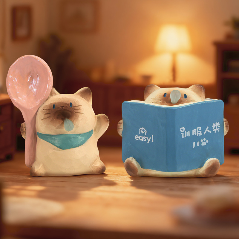 Figura de gato de dibujos anim - Home Security Box reseña y precio
