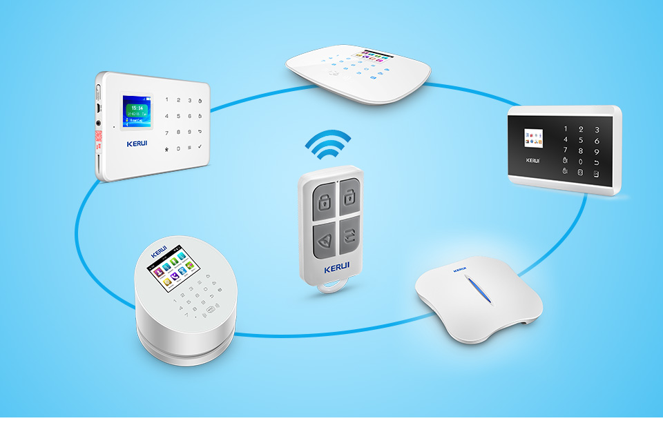 KERUI-llavero inalámbrico de 4 - Sim Gsm Alarm reseña y precio