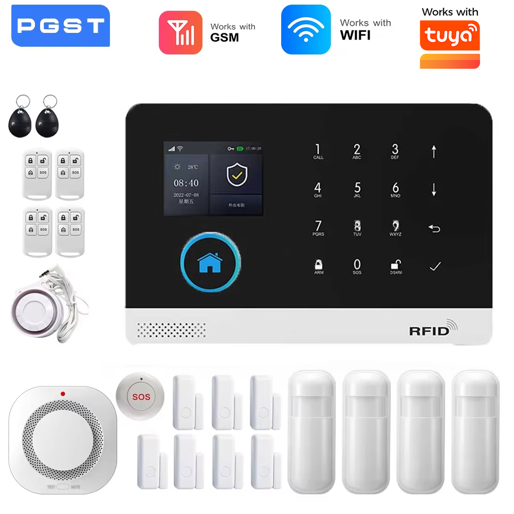 Sistema de alarma WiFi GSM par - Home Security Front Door Camera reseña y precio