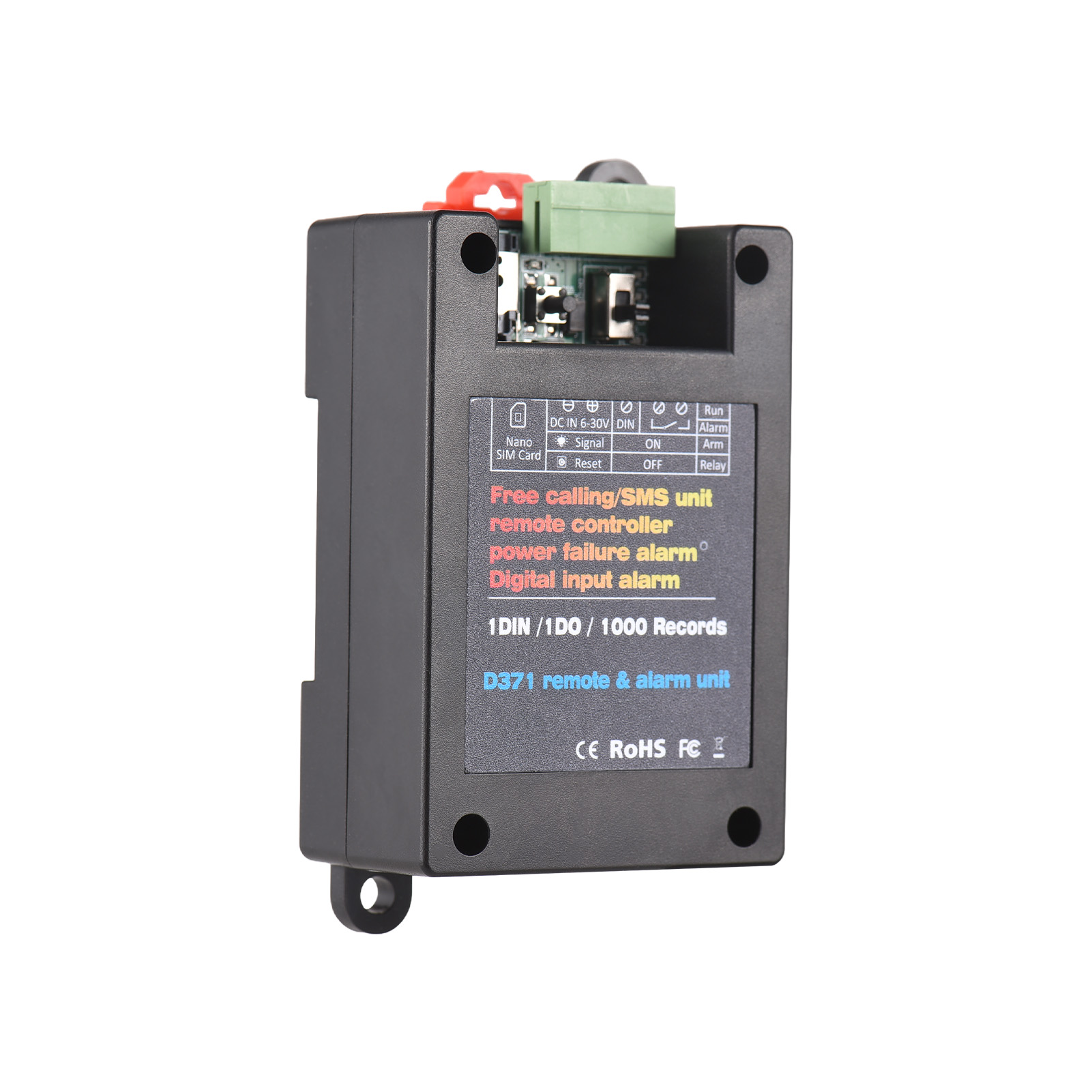 Relé Abrepuertas GSM 2G con Co - Sim Gsm Alarm reseña y precio