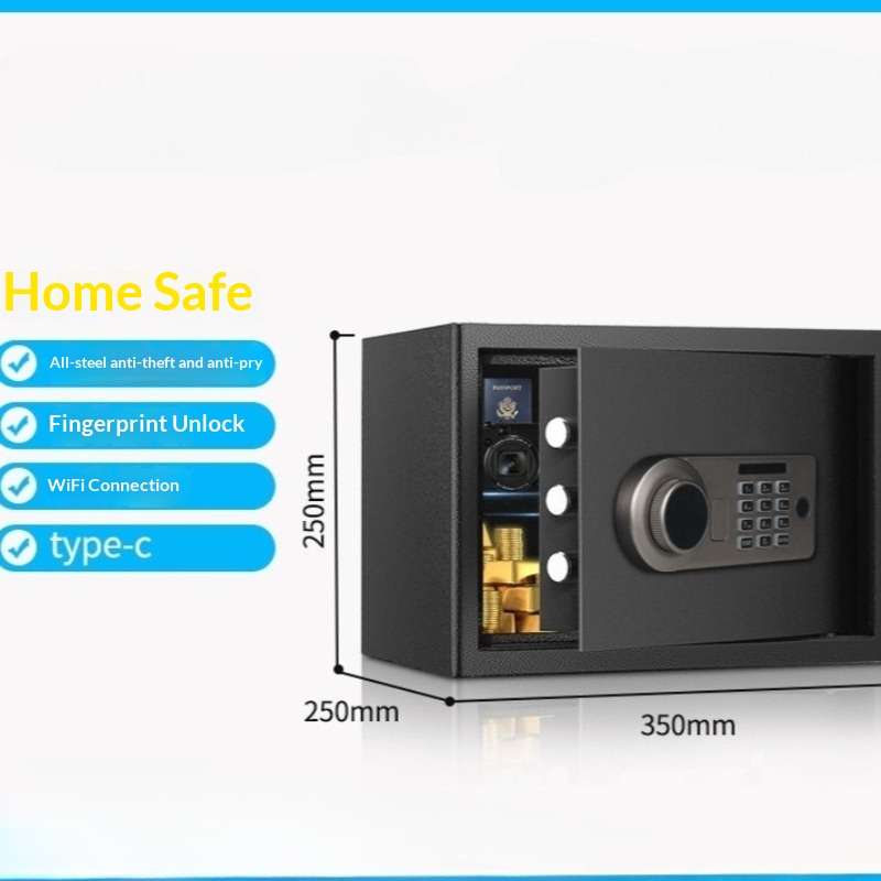 Caja fuerte con contraseña ele - Home Security Box reseña y precio