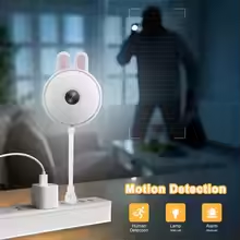 Mini cámara WiFi Tuya 2K, cáma - Home Security Flood Lights reseña y precio